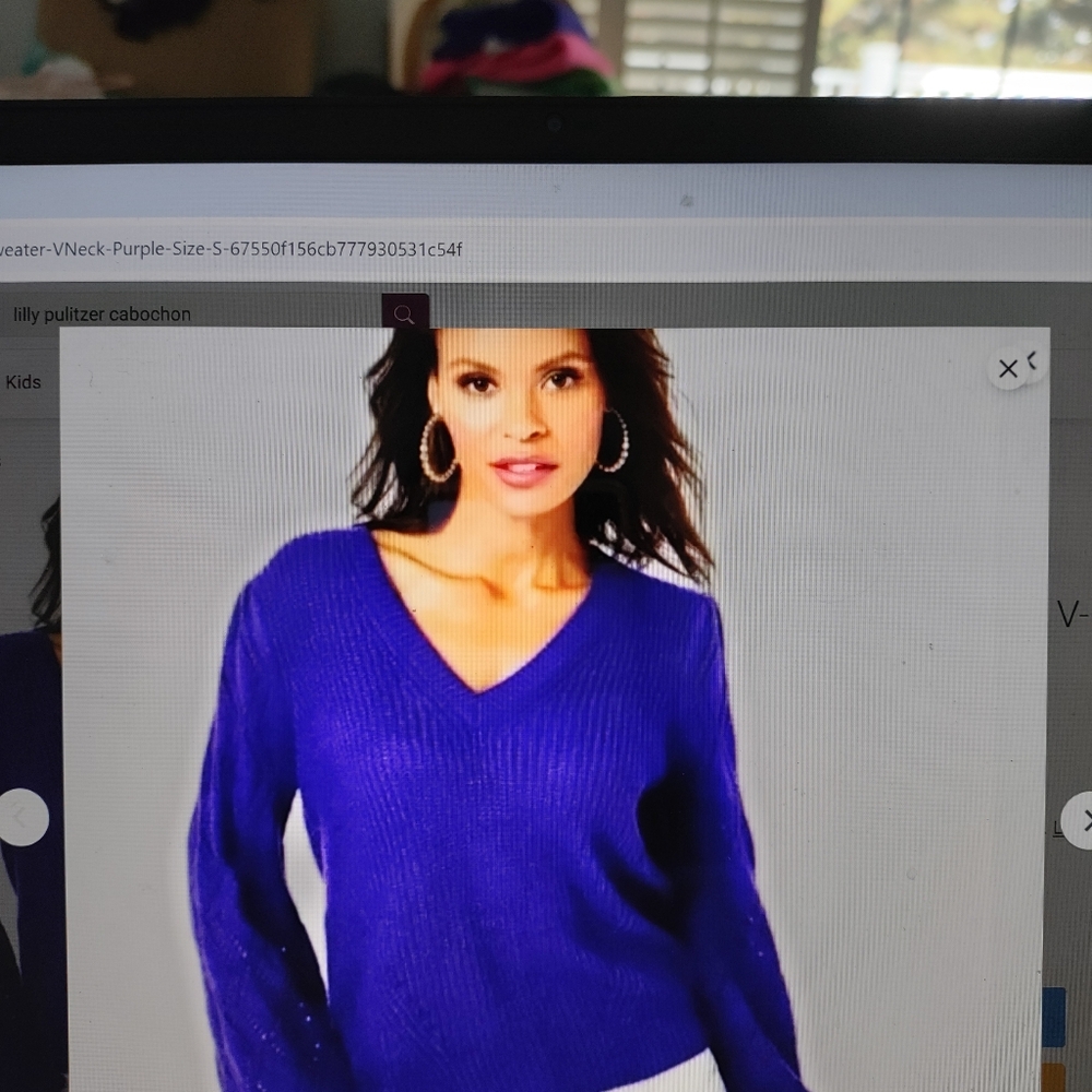 Lilly Pulitzer Cabochon V-NECK Sweater